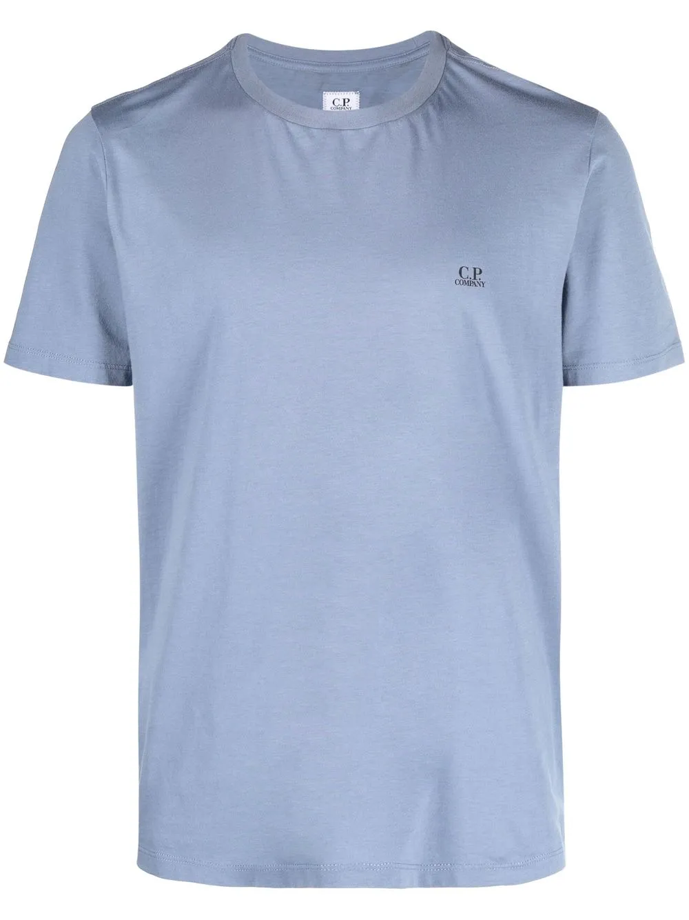 

C.P. Company chest logo-print detail T-shirt - Blue