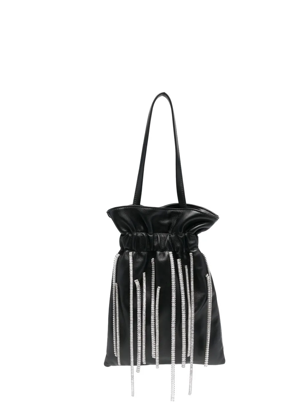 

Rodo crystal-fringe detail tote bag - Black