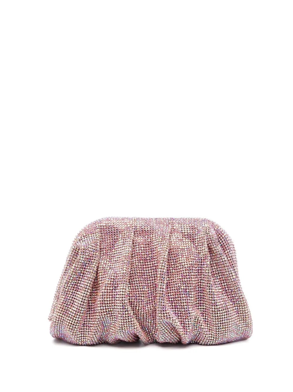 

Benedetta Bruzziches Venus crystal-embellished clutch bag - Pink