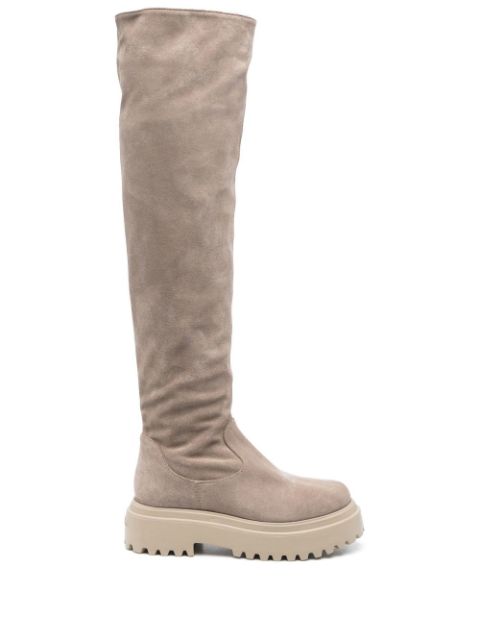 Le Silla Ranger suede thigh-high boots Women