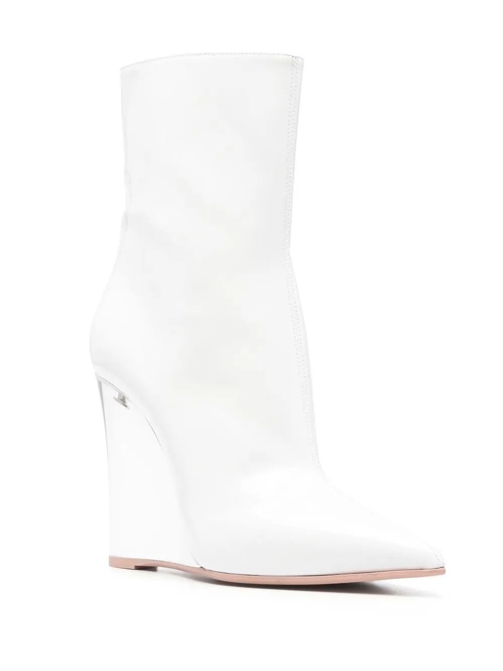 Le Silla Kira enkellaarzen - Wit