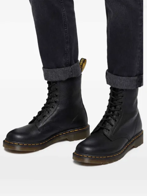 Dr. Martens lace-up leather ankle boots