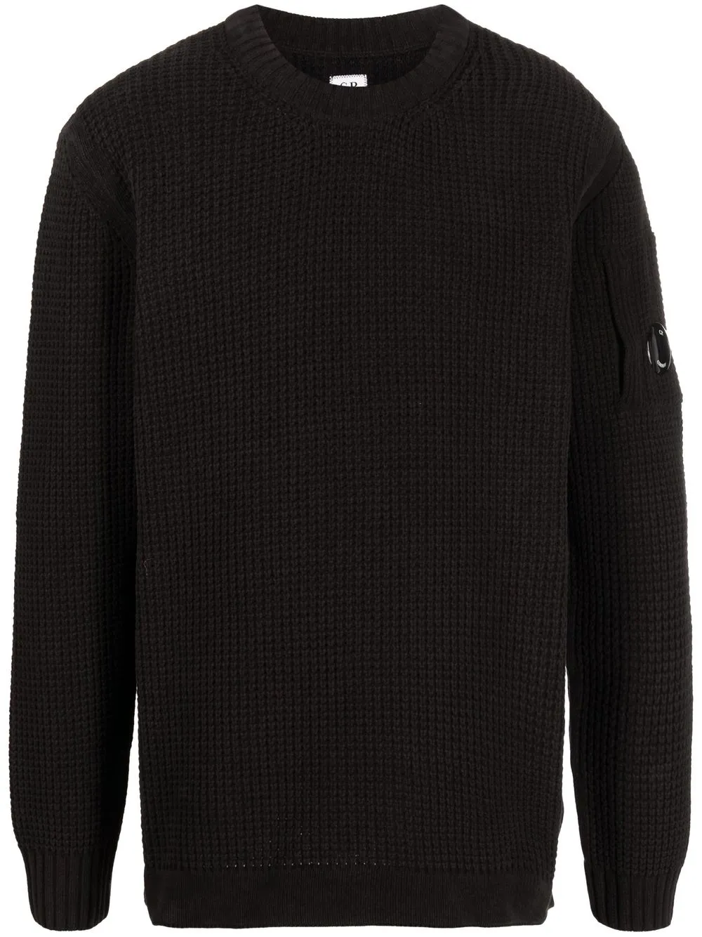 

C.P. Company crew-neck cotton sweatshirt - Black