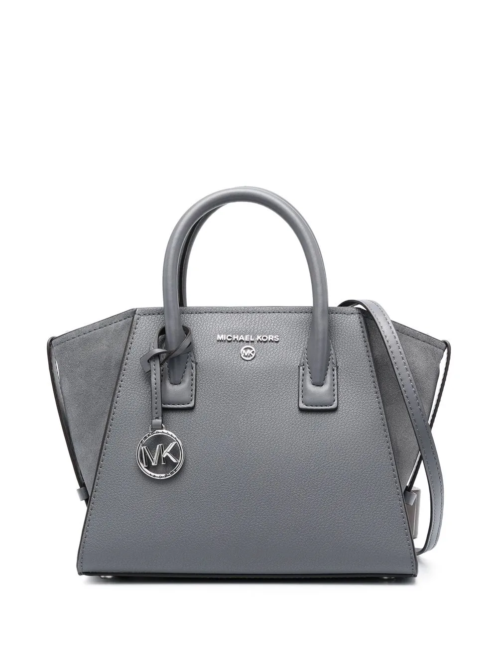 

Michael Kors Heather calf-leather tote bag - Grey