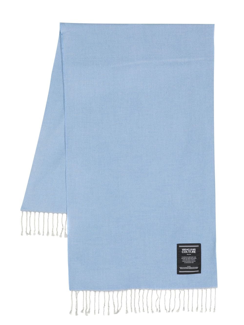onder Goed opgeleid tijger Versace Jeans Couture fine-knit Fringed Scarf - Farfetch