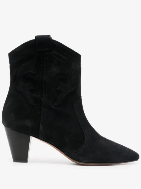 Ba&Sh Casey suede cowboy boots
