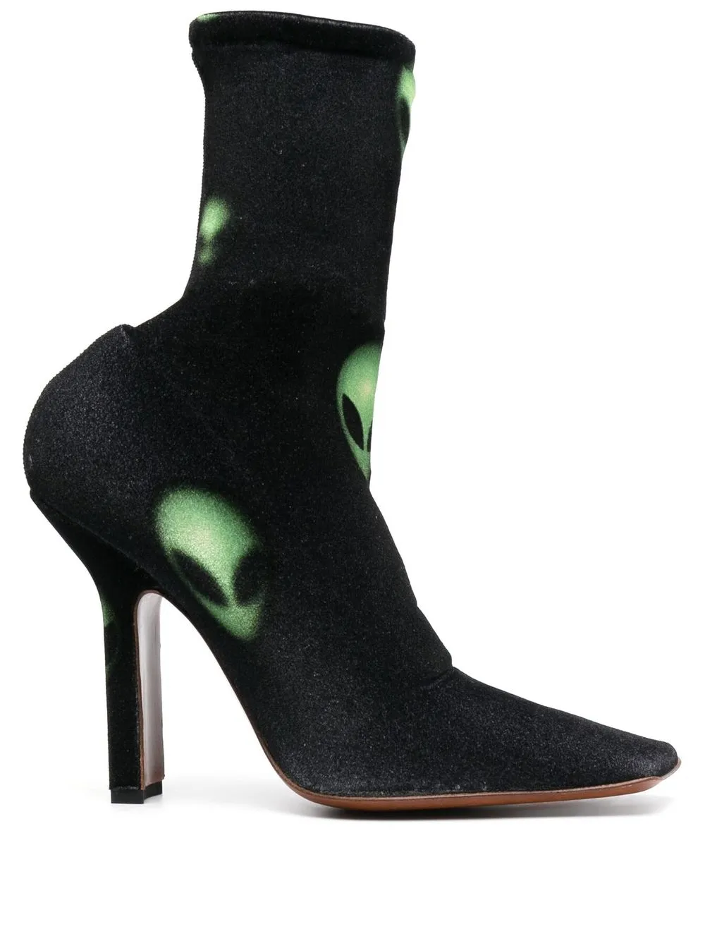 

VETEMENTS botines Extraterrestre con tacón de 100mm - Negro