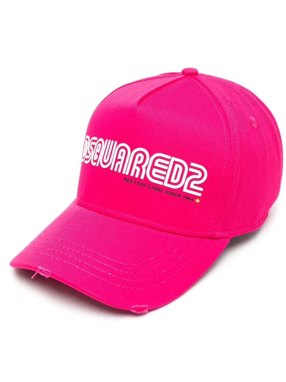 

Dsquared2 gorra con logo estampado - Rosado