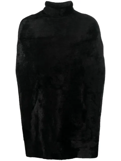 SAPIO Drapierter Rollkragenpullover