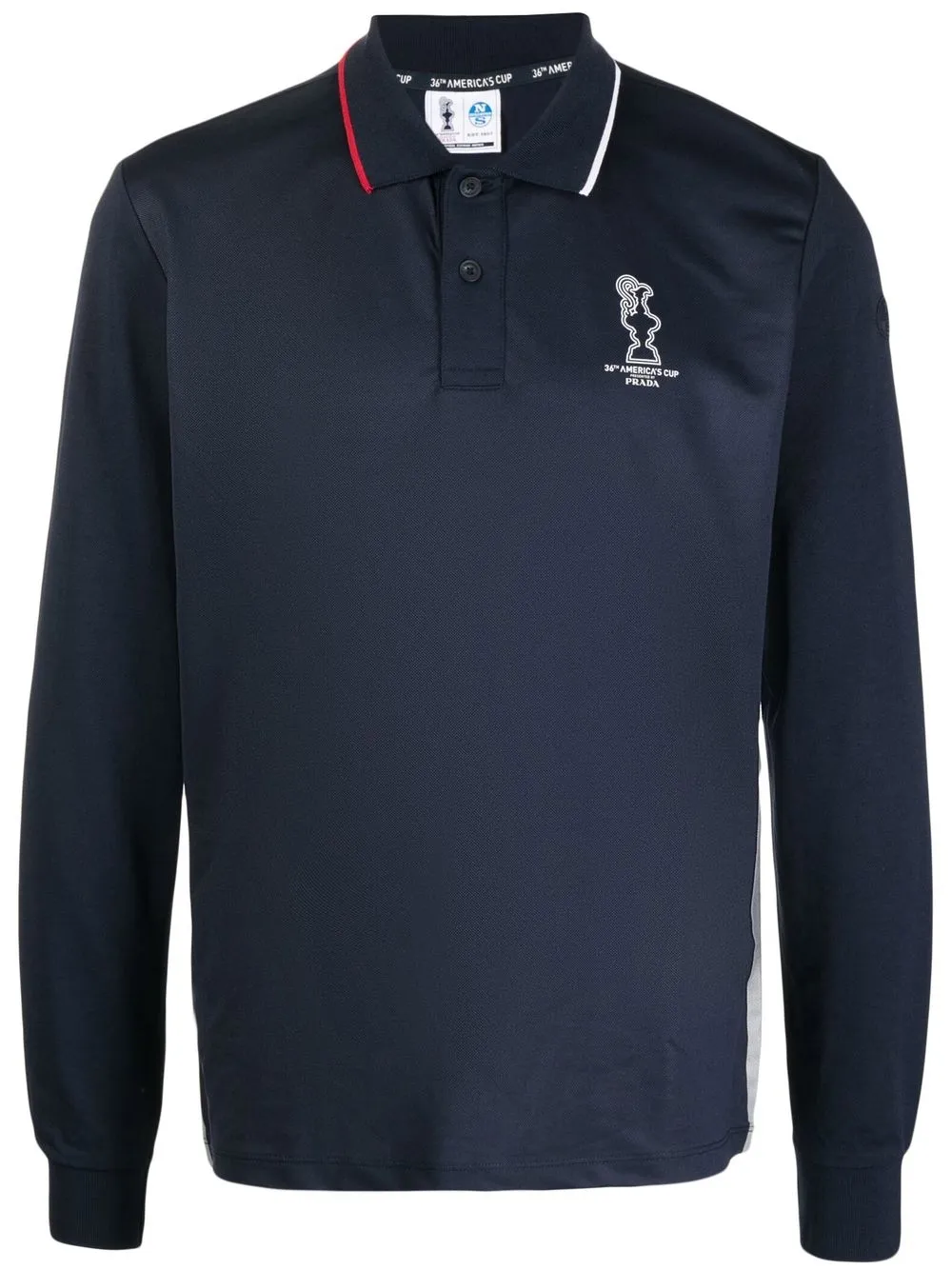 Prada long sleeve online polo