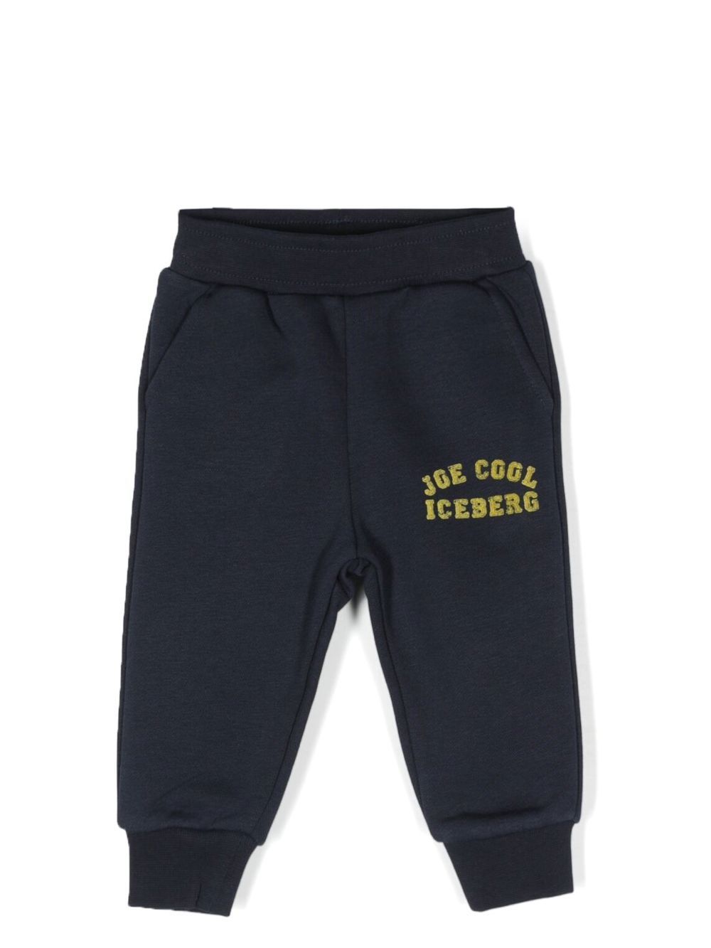 

Iceberg Kids pants con logo estampado - Azul