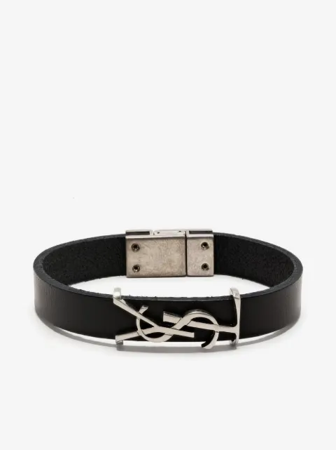 Saint Laurent Cassandre logo bracelet