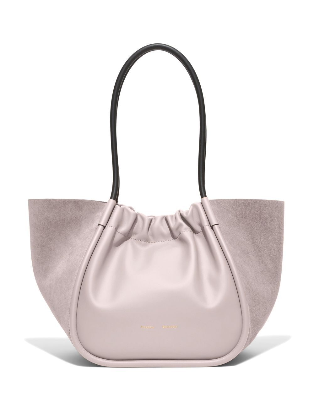 

Proenza Schouler tote fruncido grande - Gris