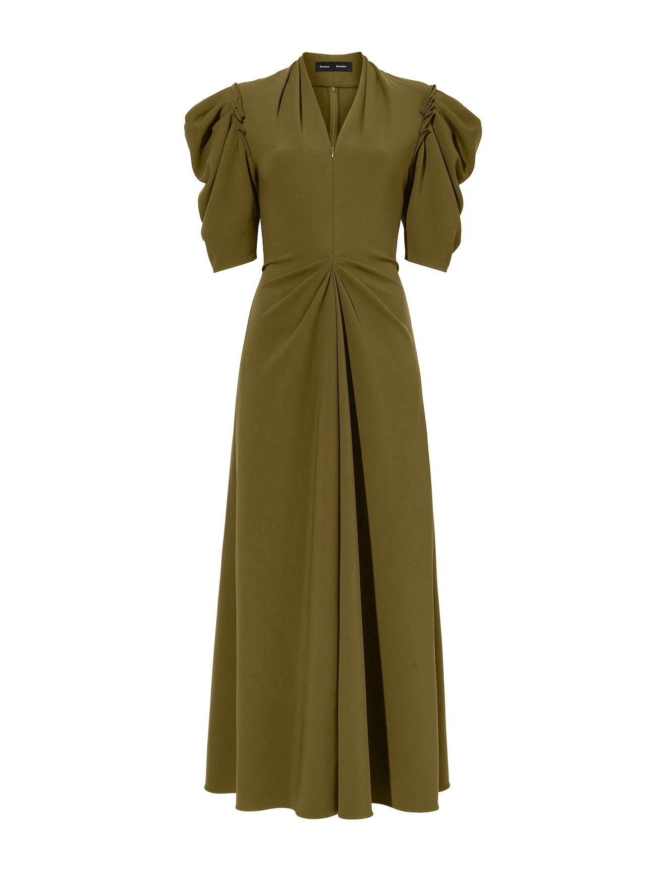 Matte Viscose Crepe Dress #4