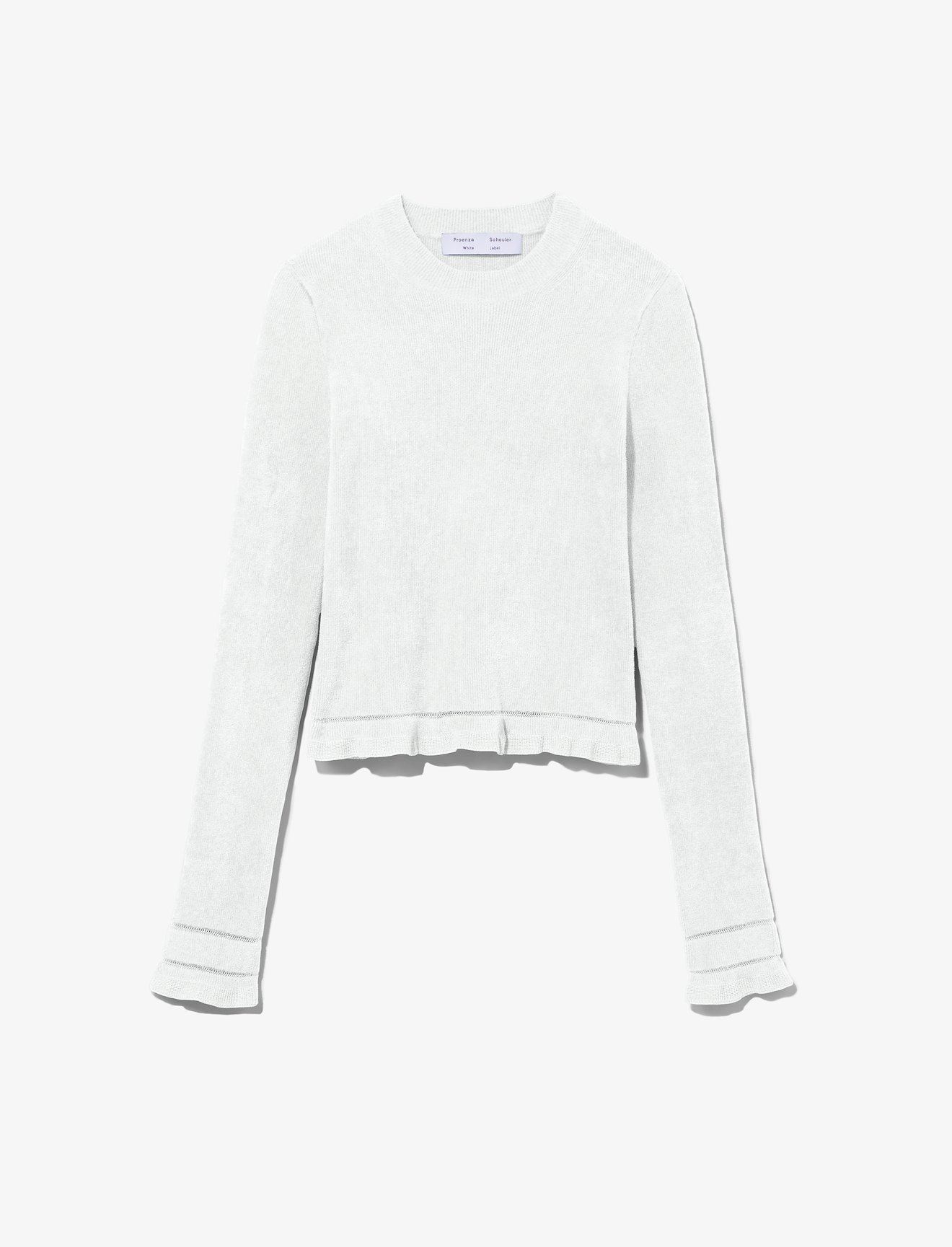 Cropped Turtleneck Chenille Sweater #5