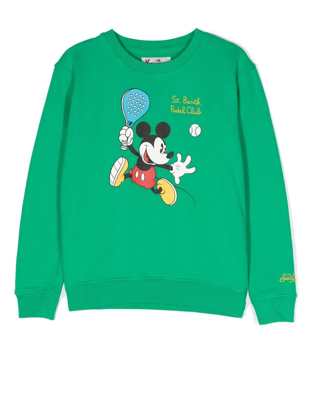 

MC2 Saint Barth Kids Mickey Mouse graphic-print sweatshirt - Green