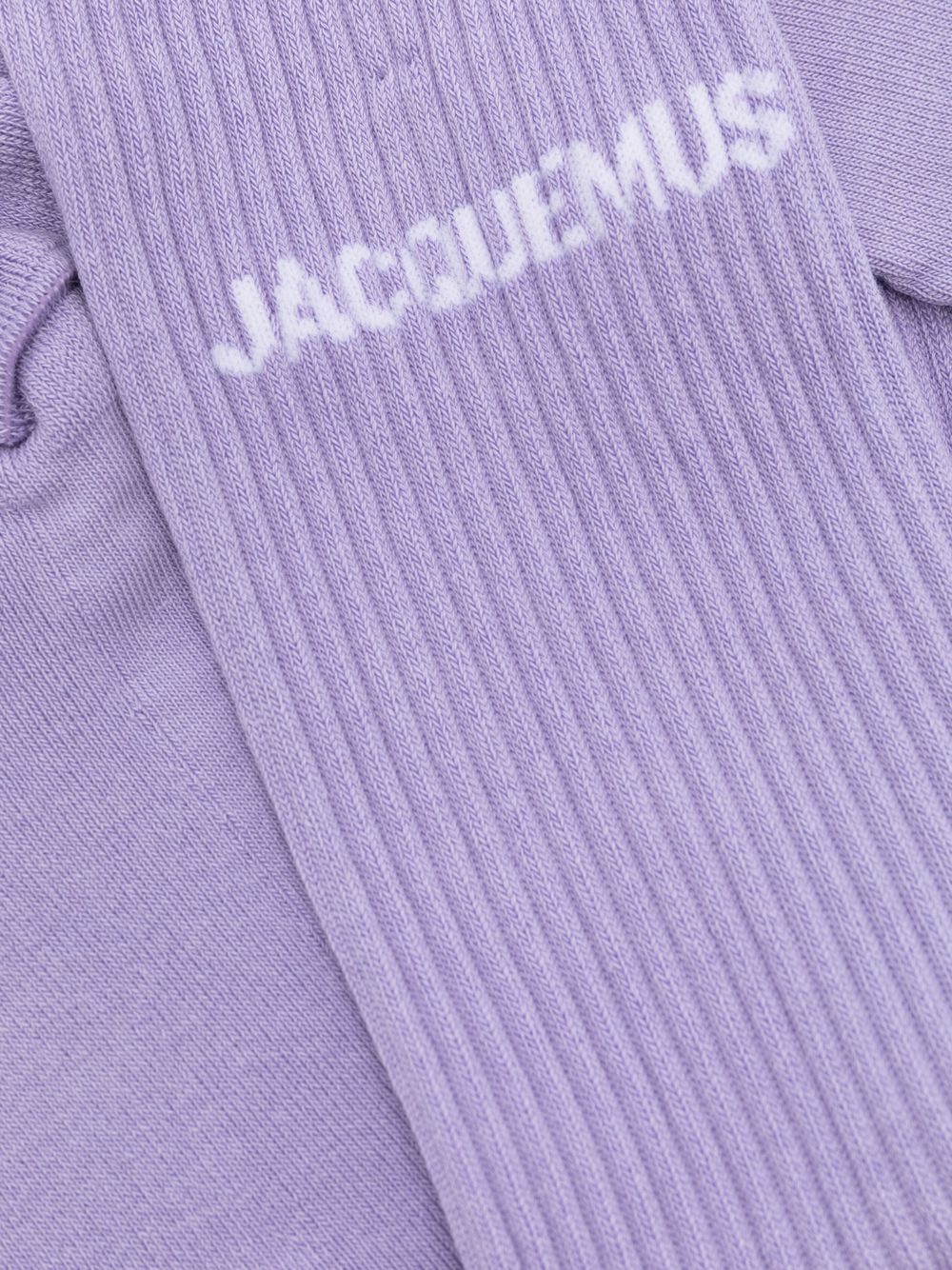 Jacquemus Sokken met logo jacquard - Paars