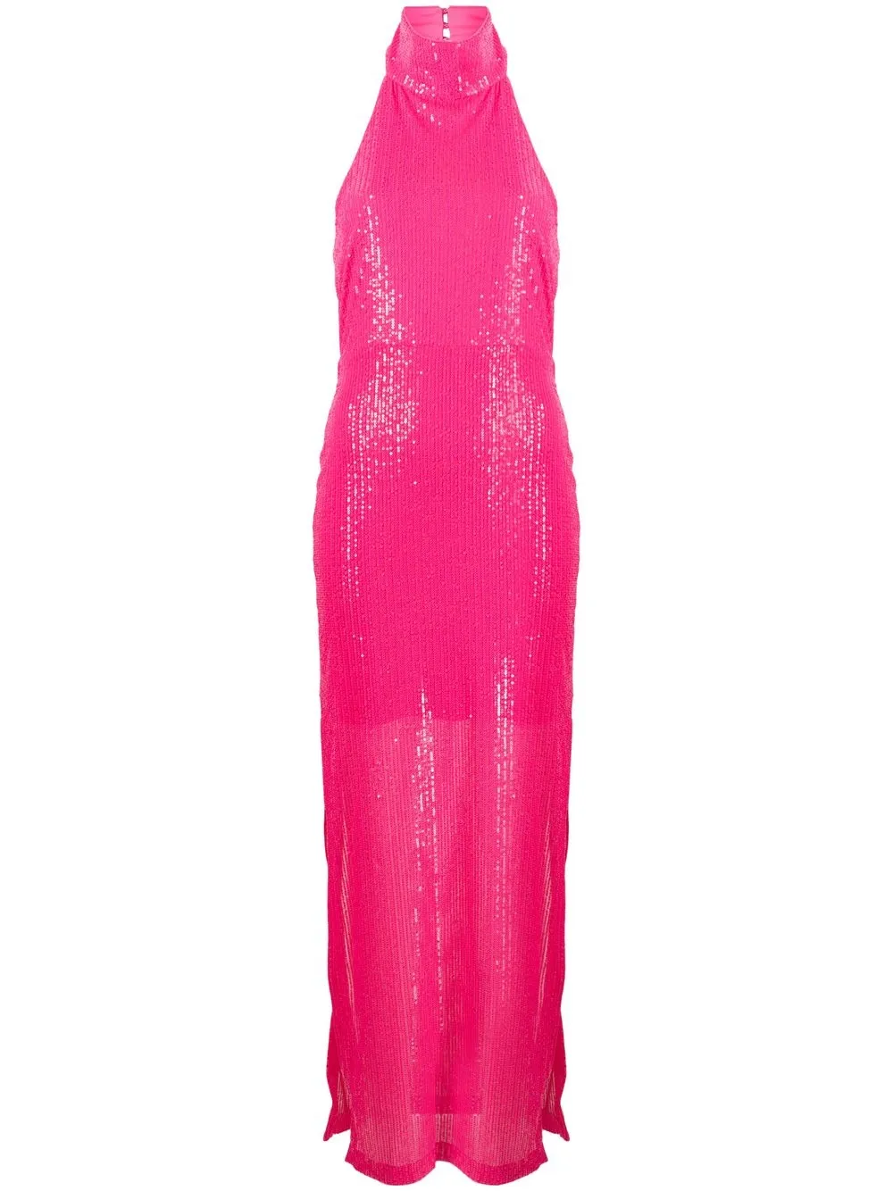 

ROTATE Kasia sequin halterneck dress - Pink