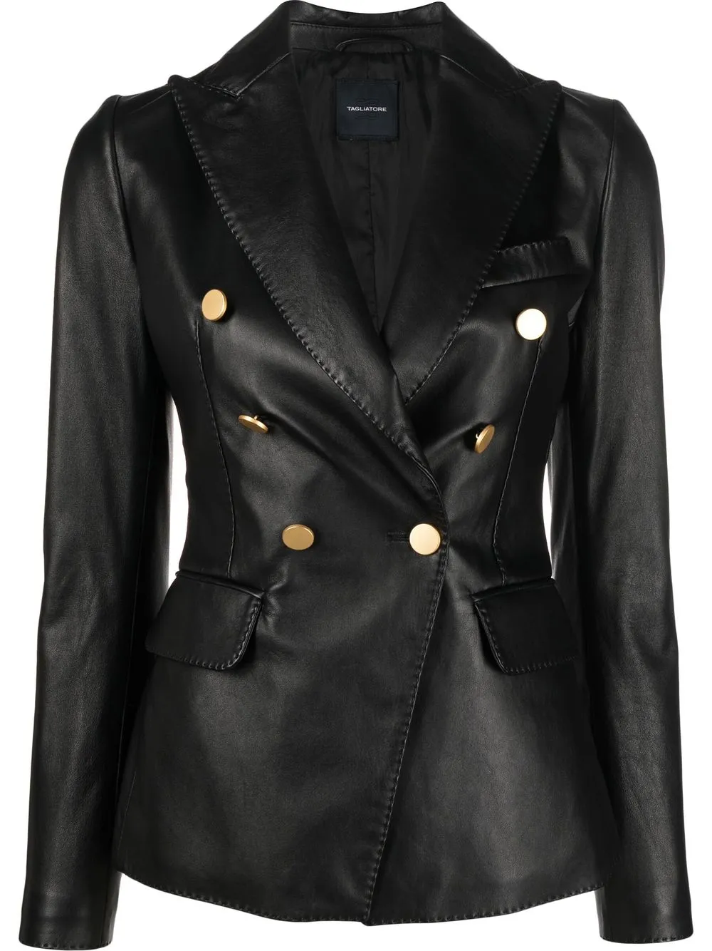 

Tagliatore blazer con doble botonadura - Negro