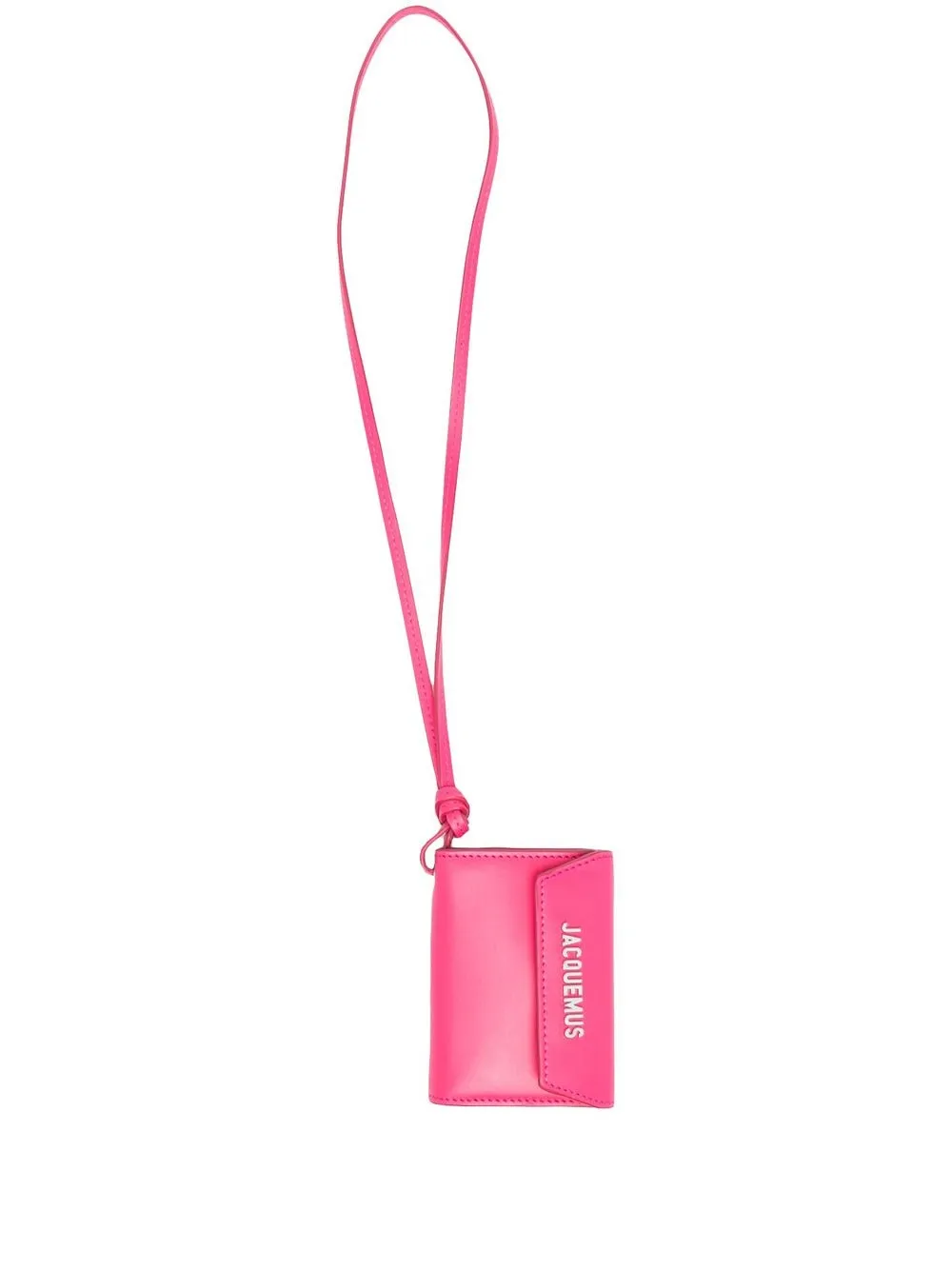 

Jacquemus cartera con parche del logo - Rosado