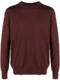 Jil Sander fine-knit wool jumper - Brown