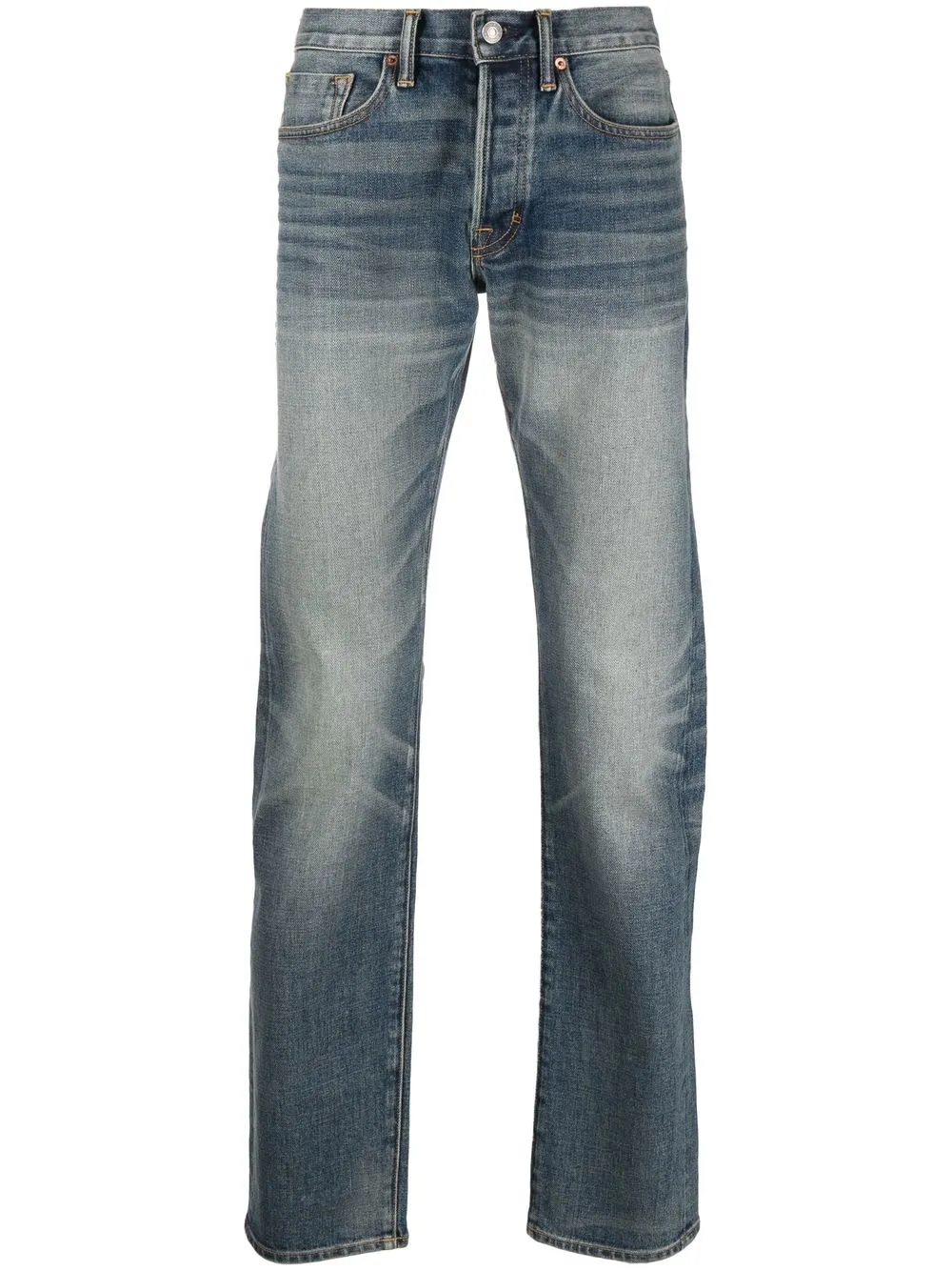 

TOM FORD jeans con efecto lavado - B38 BLUE