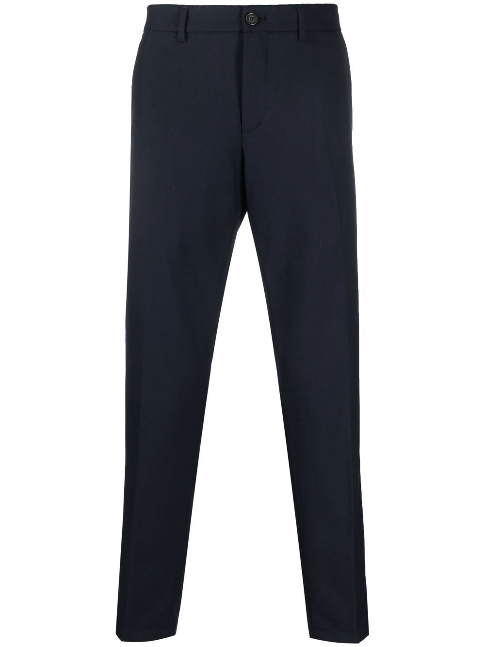 Department 5 cropped tapered-leg trousers - Blue