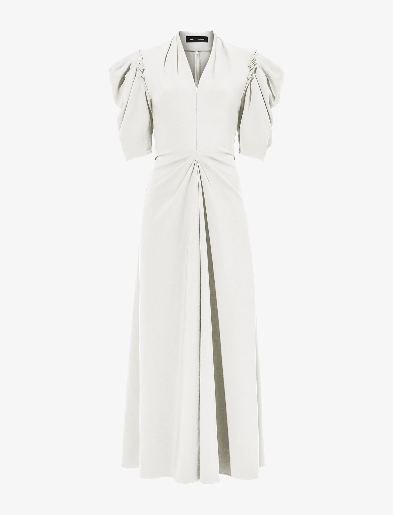 Matte Viscose Crepe Dress #4