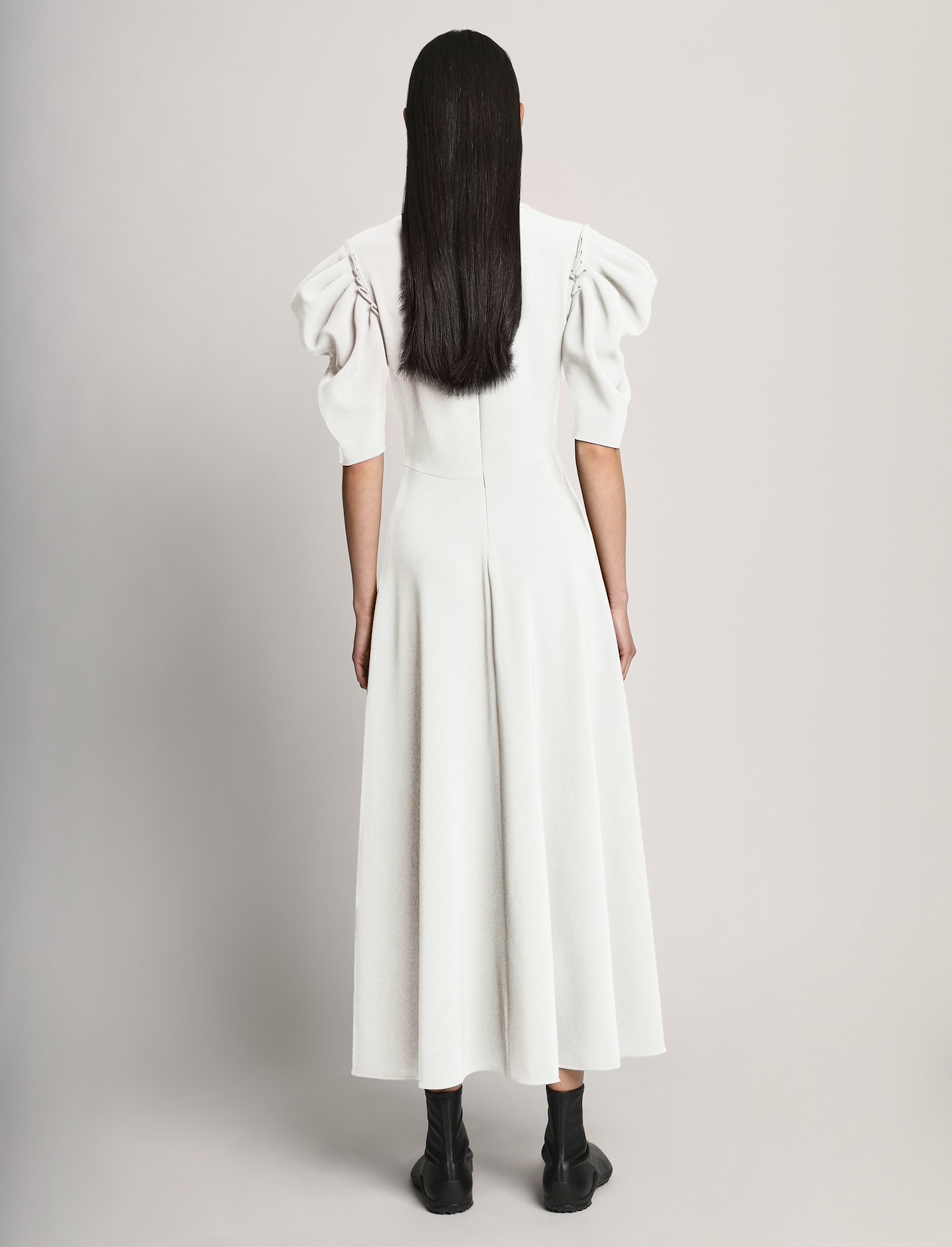 Matte Viscose Crepe Dress #2
