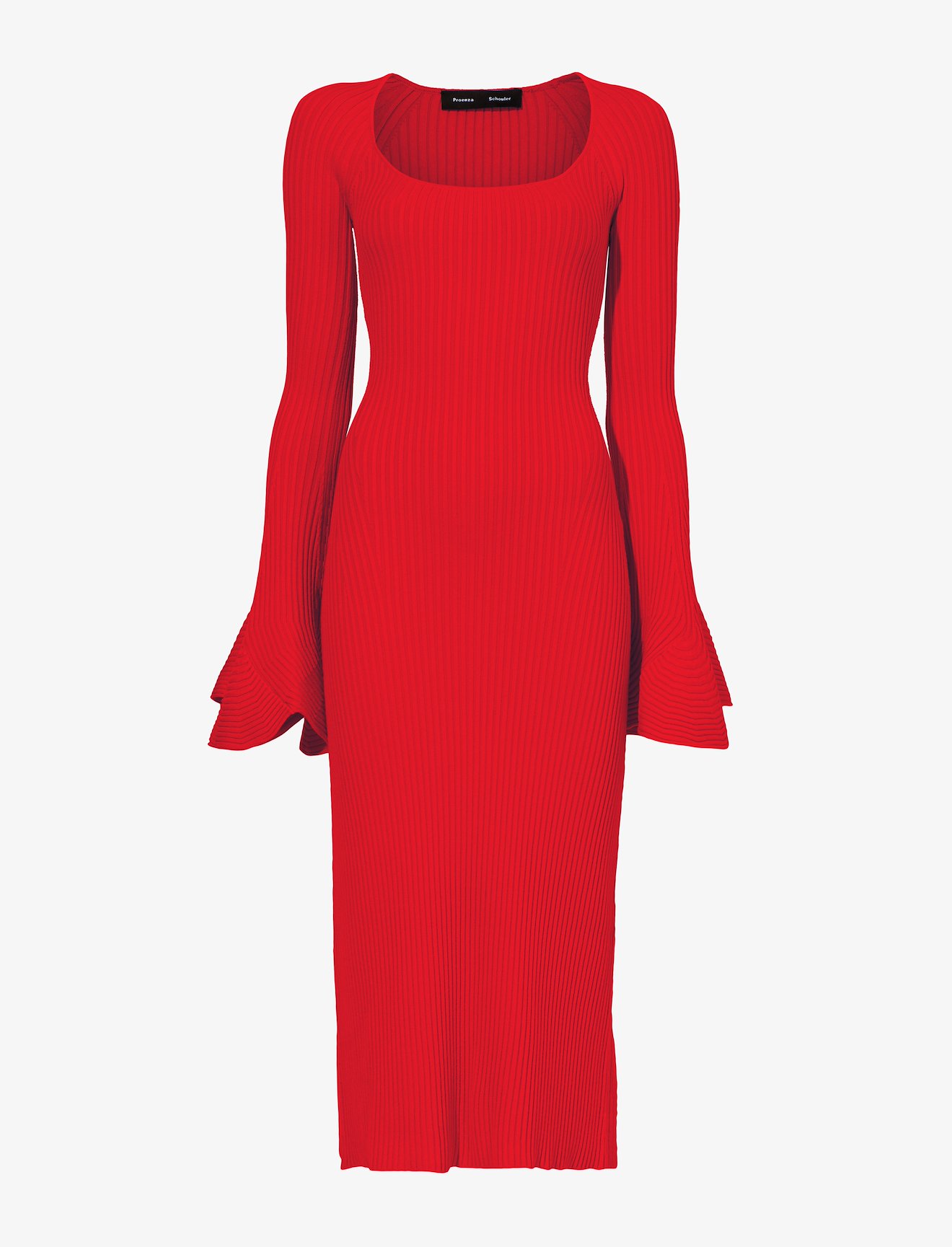 Fluted Rib Knit Dress #4