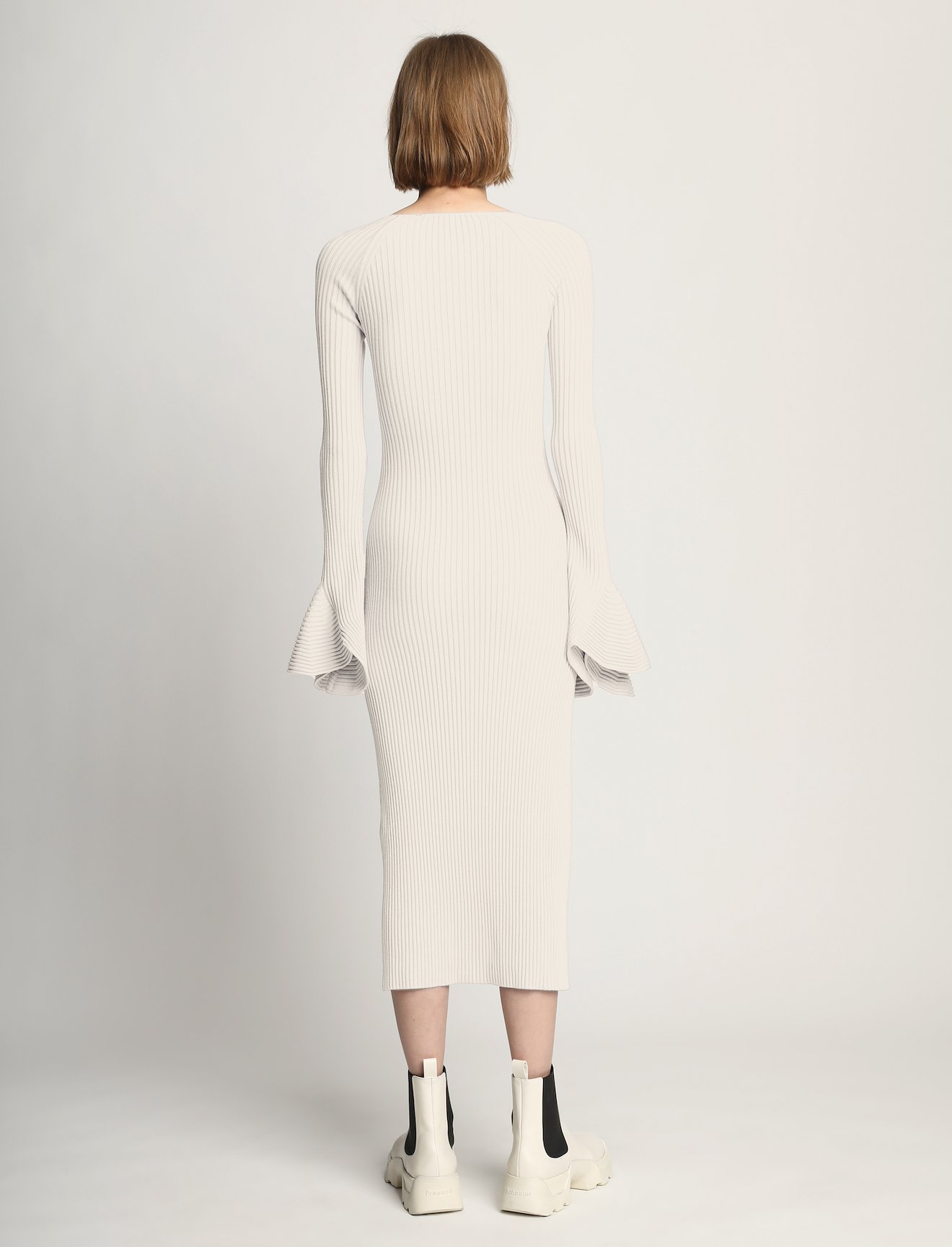 Fluted Rib Knit Dress #2