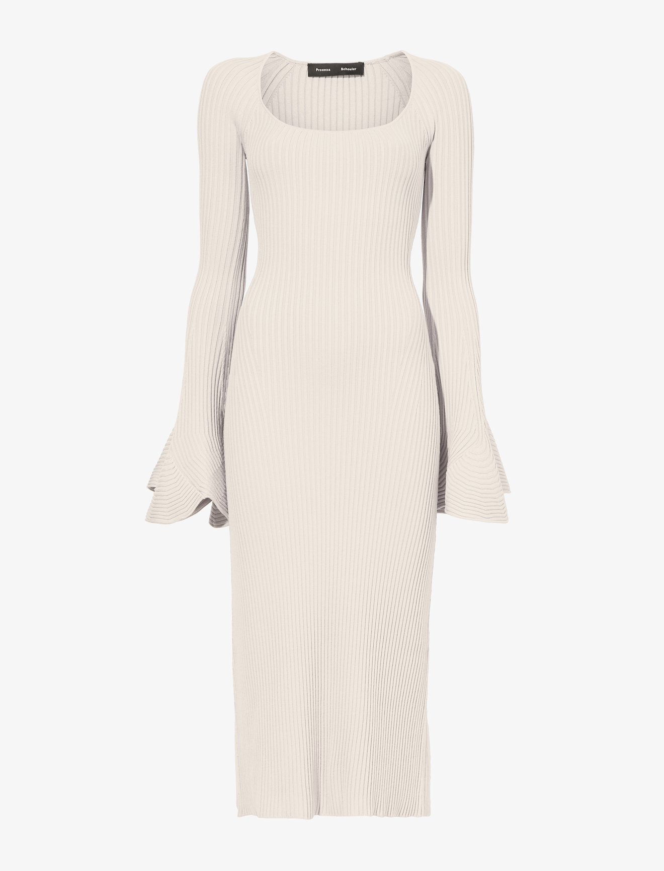 Fluted Rib Knit Dress #4