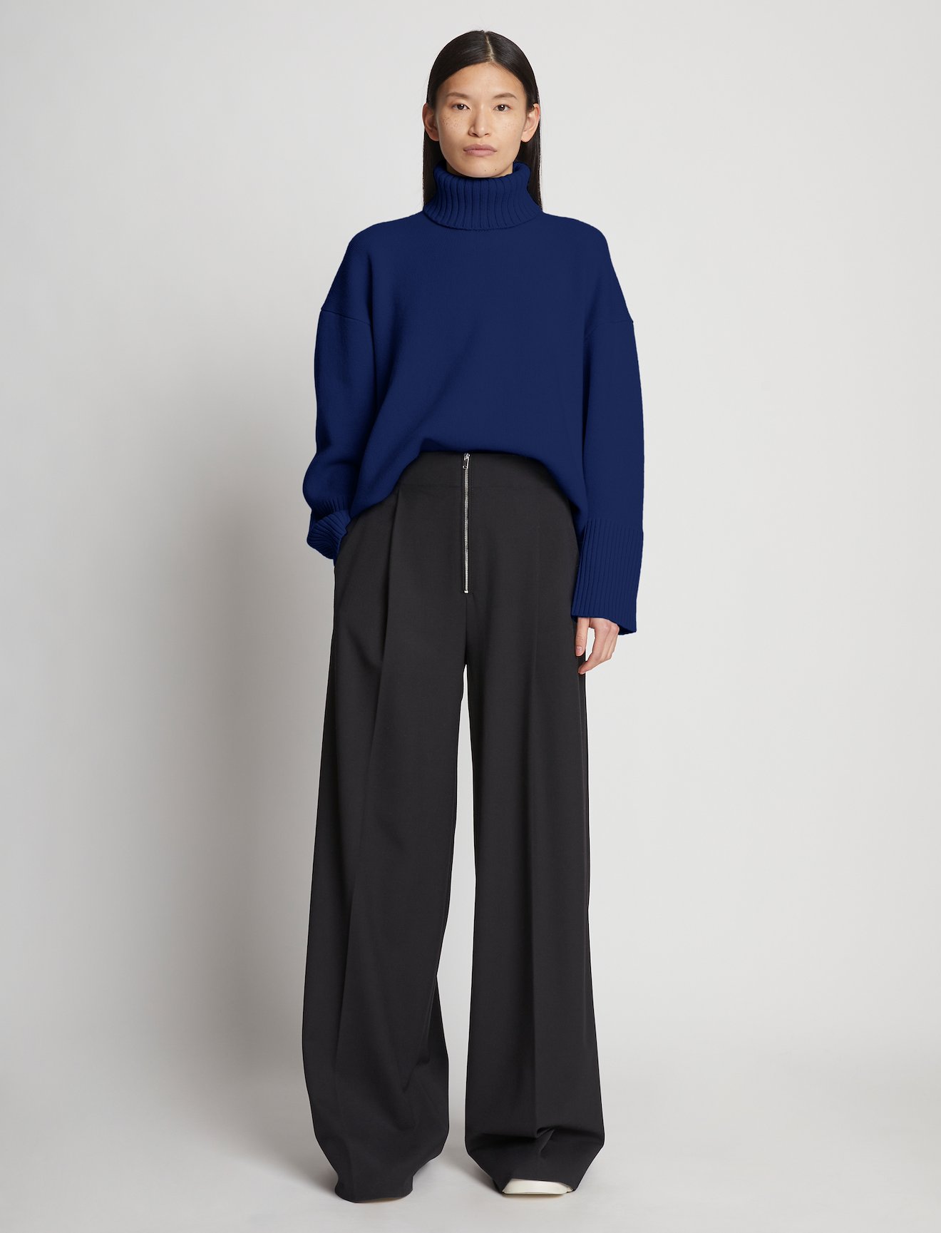 Doubleface Cashmere Oversized Turtleneck #1