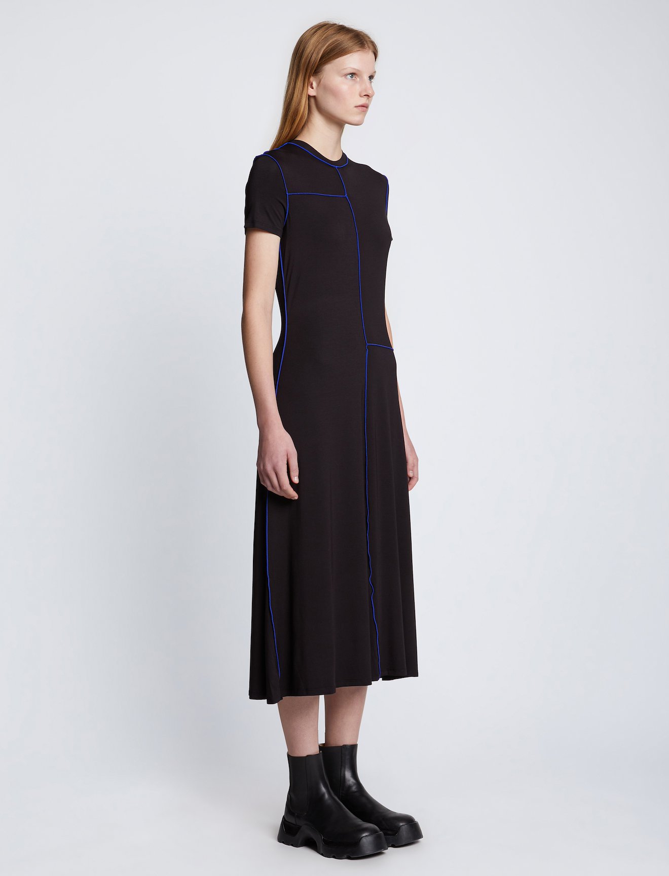 Short Sleeve Jersey Dress #1