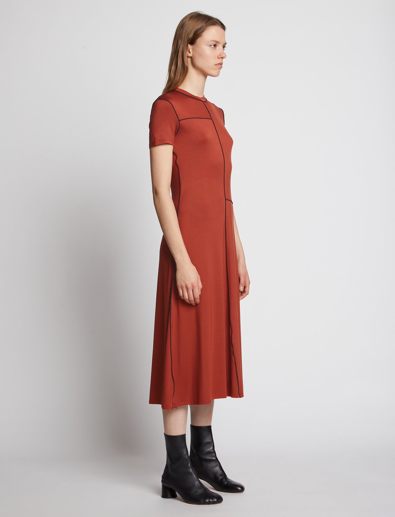 Short Sleeve Jersey Dress #1