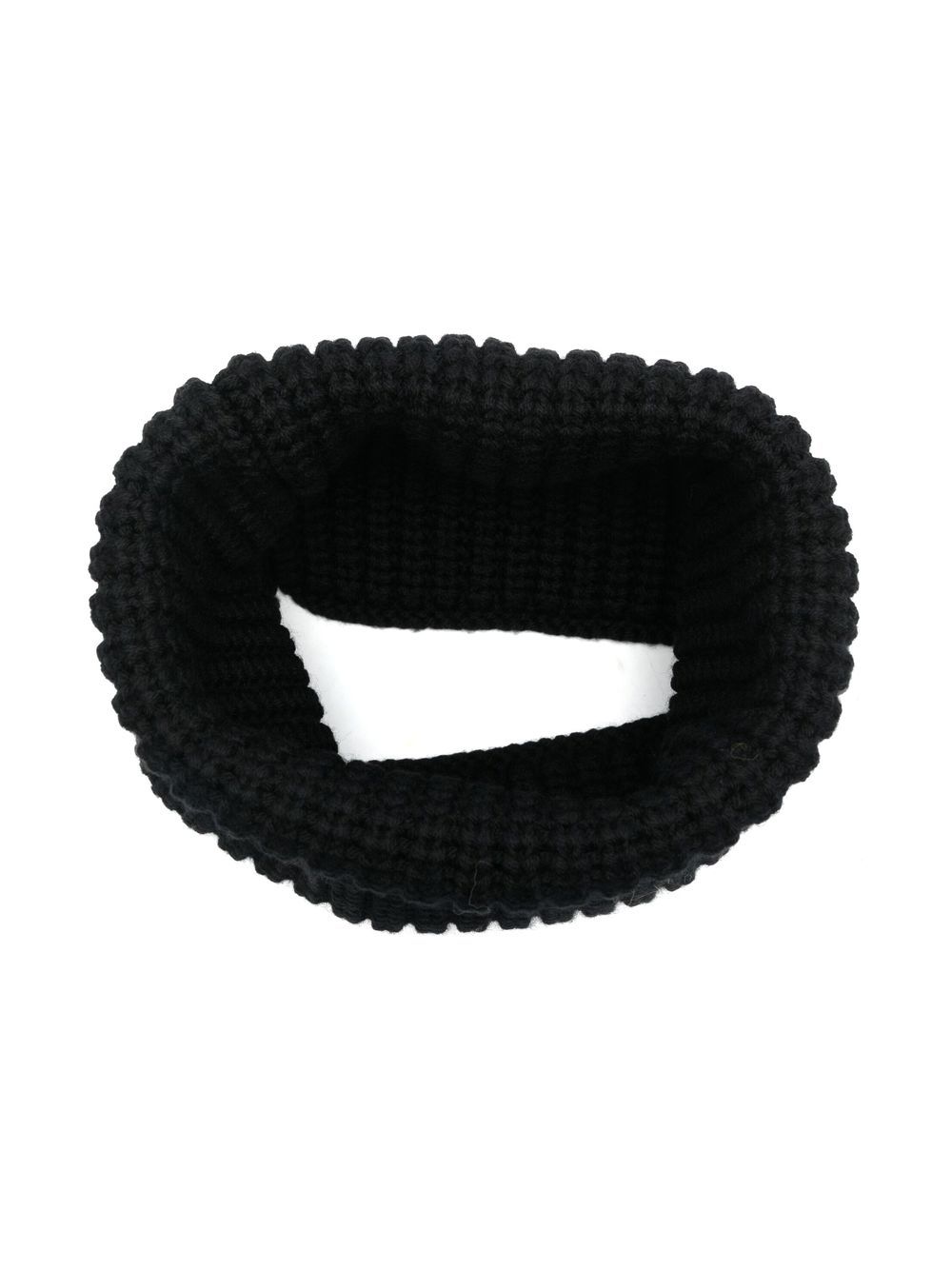 

Ma'ry'ya gorro tejido de canalé grueso - Negro