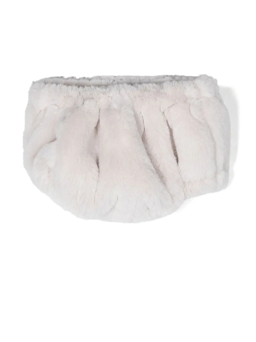 

La Stupenderia faux fur bloomers - Neutrals