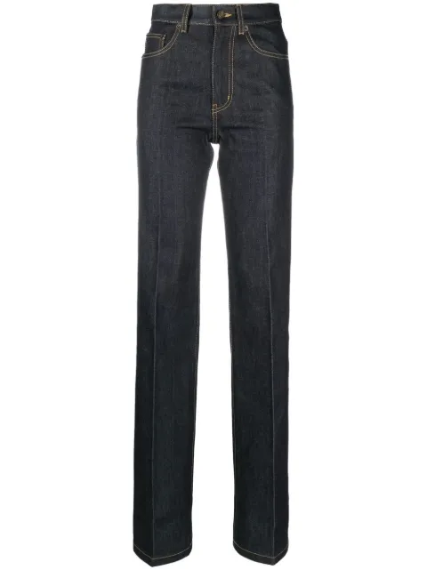 Saint Laurent jeans rectos con bolsillos