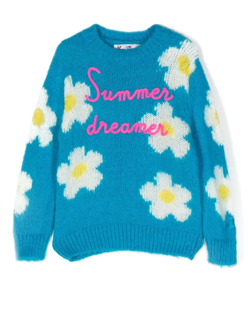 

MC2 Saint Barth Kids Summer Dreams embroidered jumper - Blue