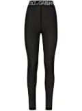 Dolce & Gabbana tulle leggings - Black