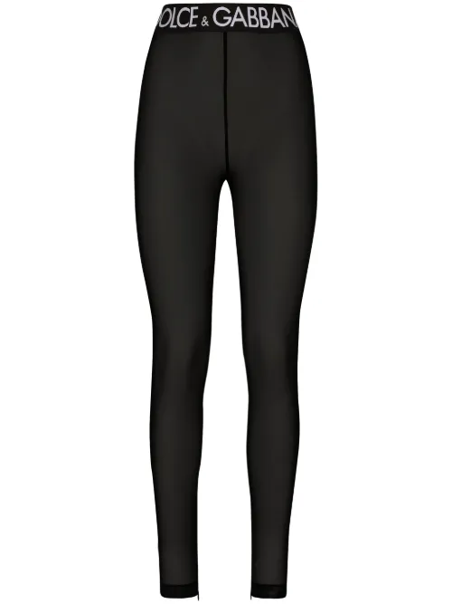 Legging en tulle - Dolce & Gabbana - Modalova