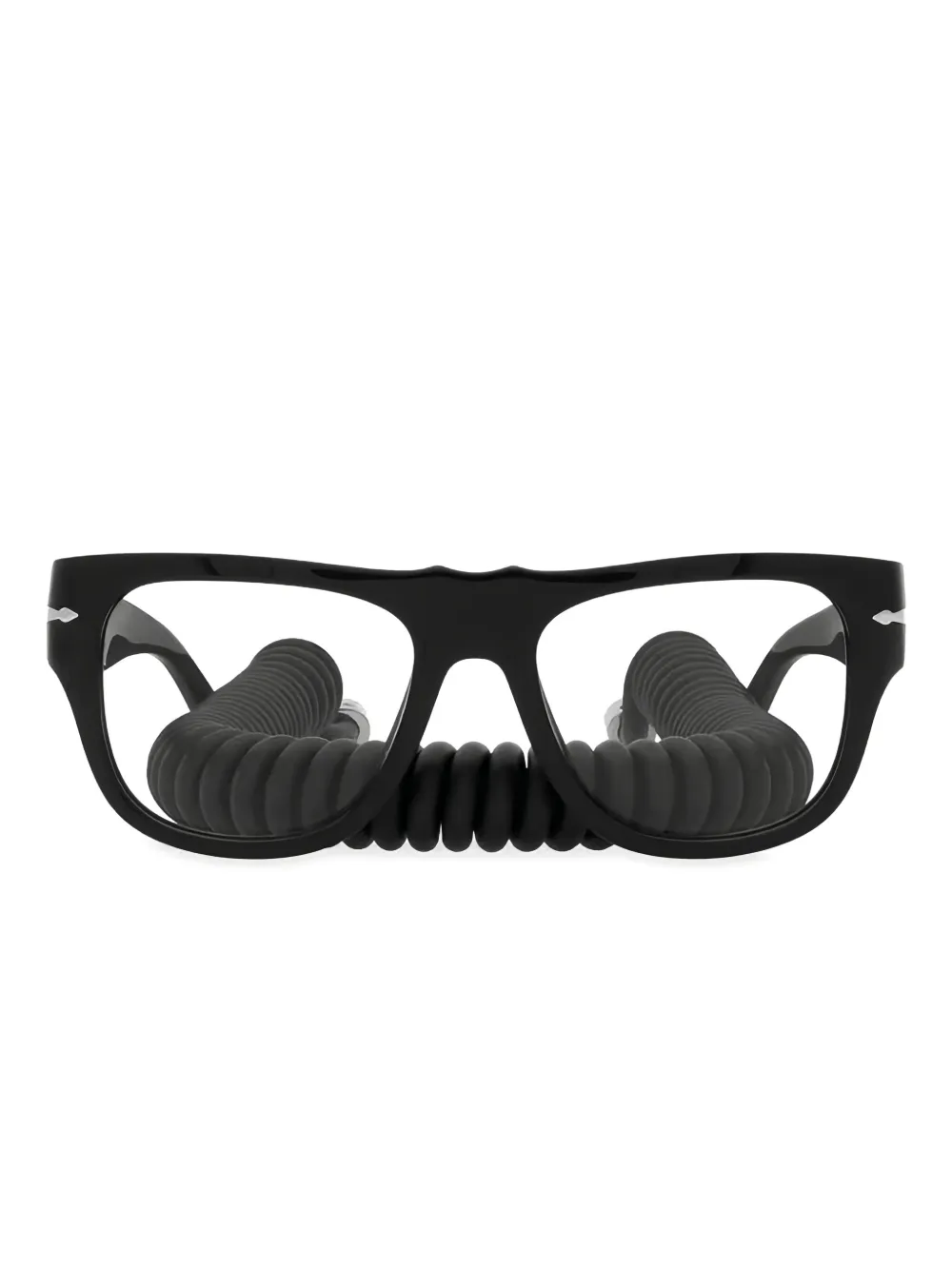 Dolce & Gabbana Eyewear coiled-cord rectangle glasses | Black | Image 1