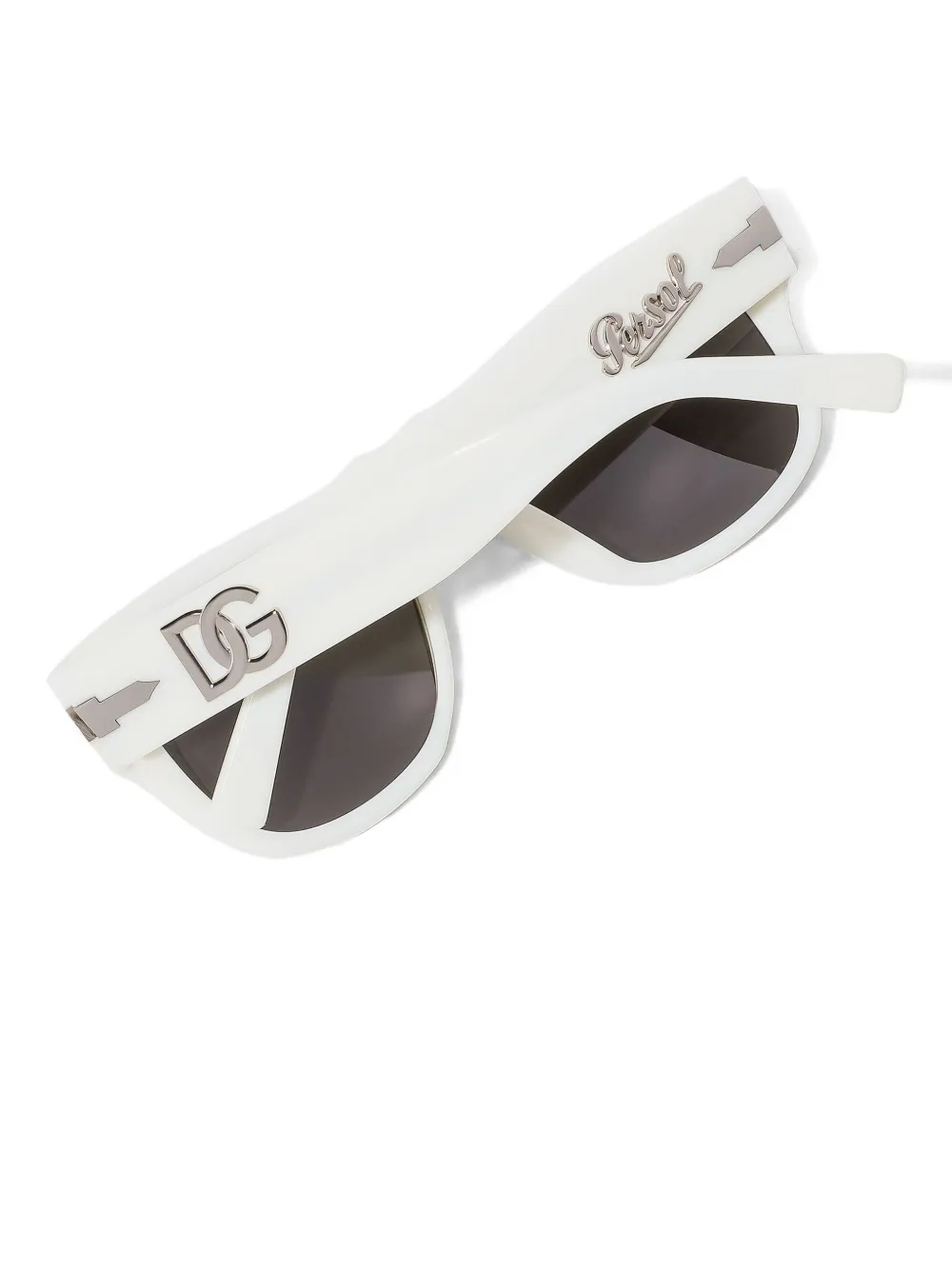 Dolce & Gabbana X Persol Square-frame Sunglasses In White