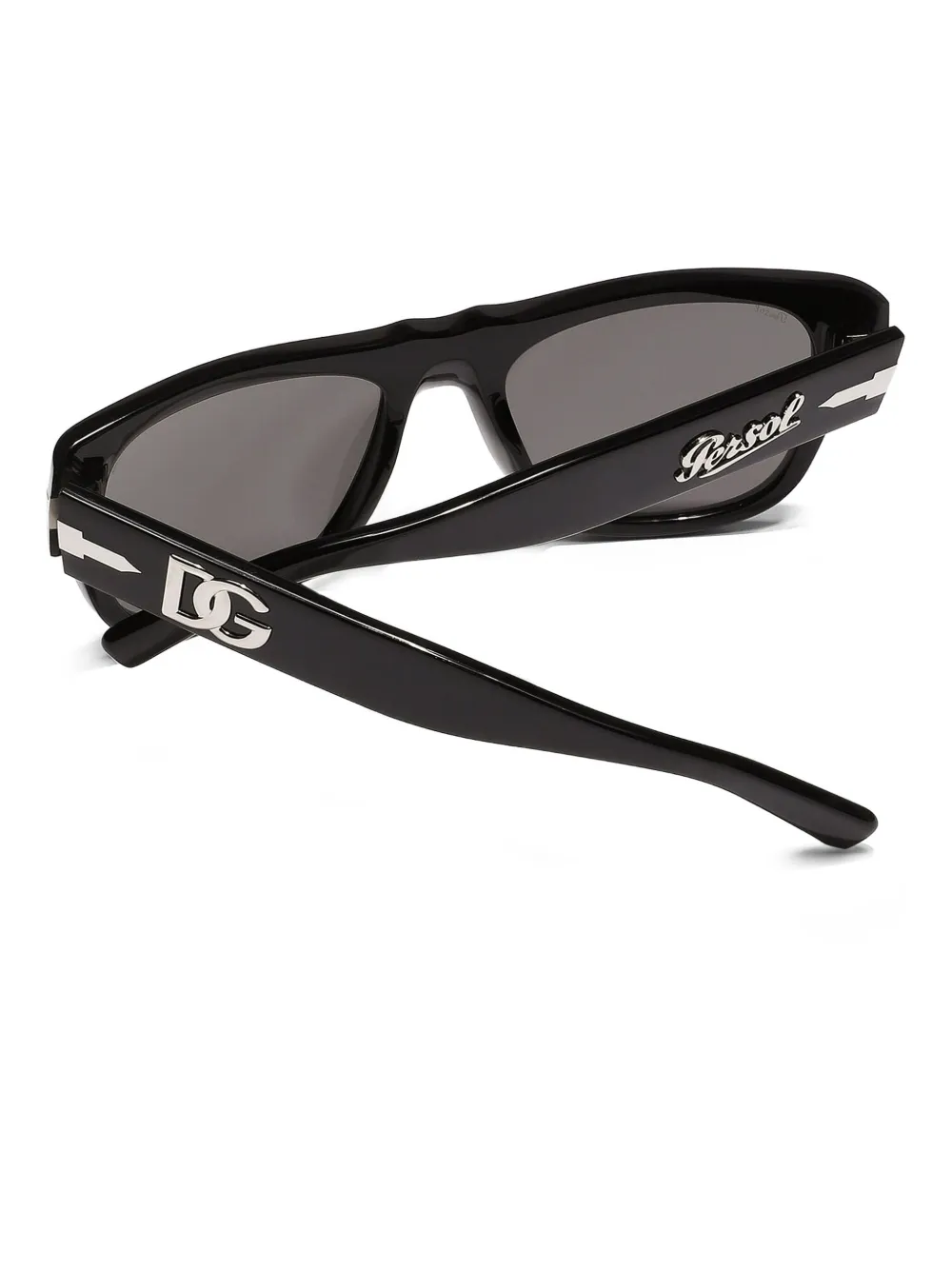 Dolce & Gabbana Eyewear x Persol zonnebril met vierkant montuur Zwart