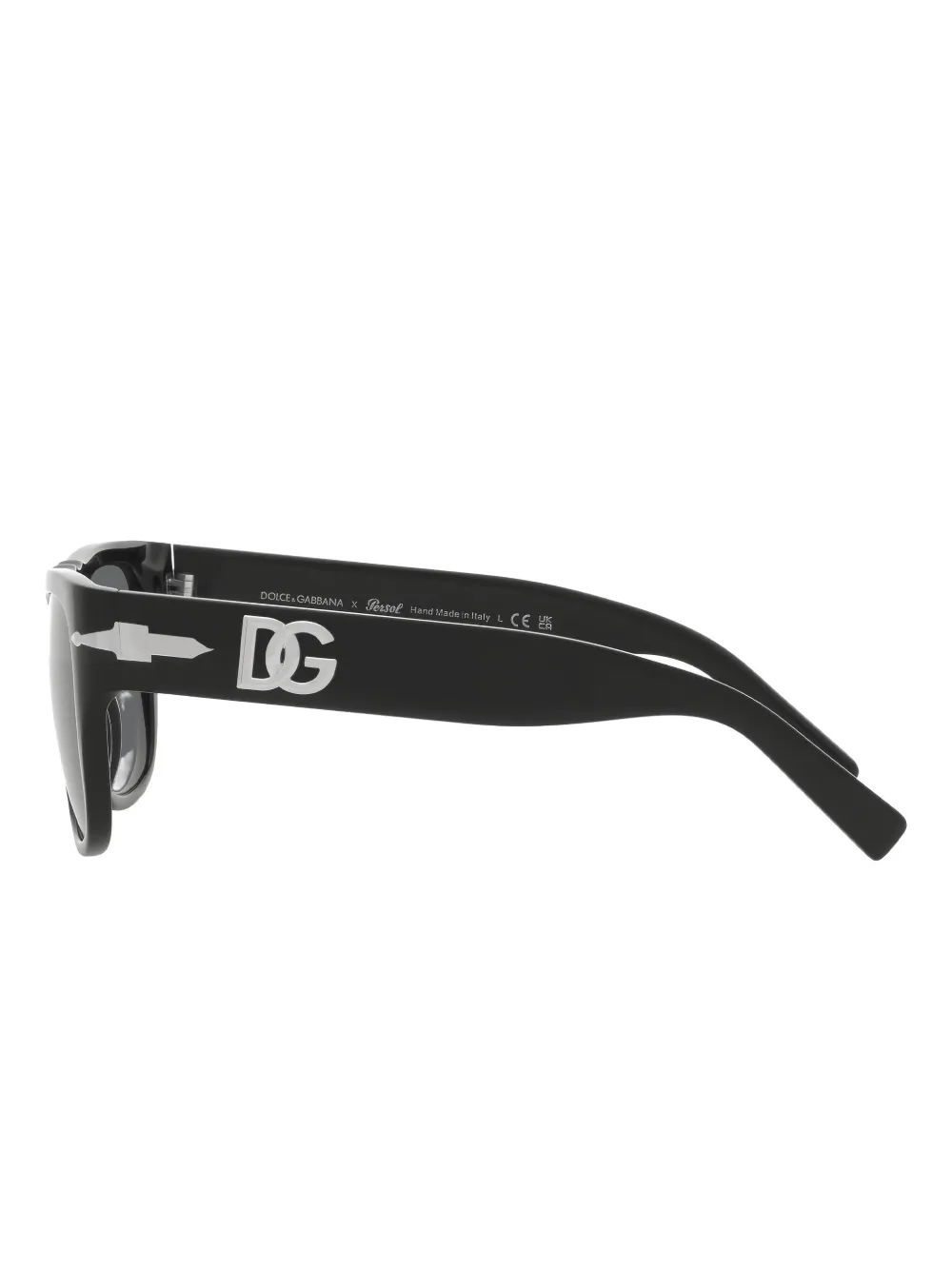 Dolce & Gabbana X Persol Square Sunglasses In Black