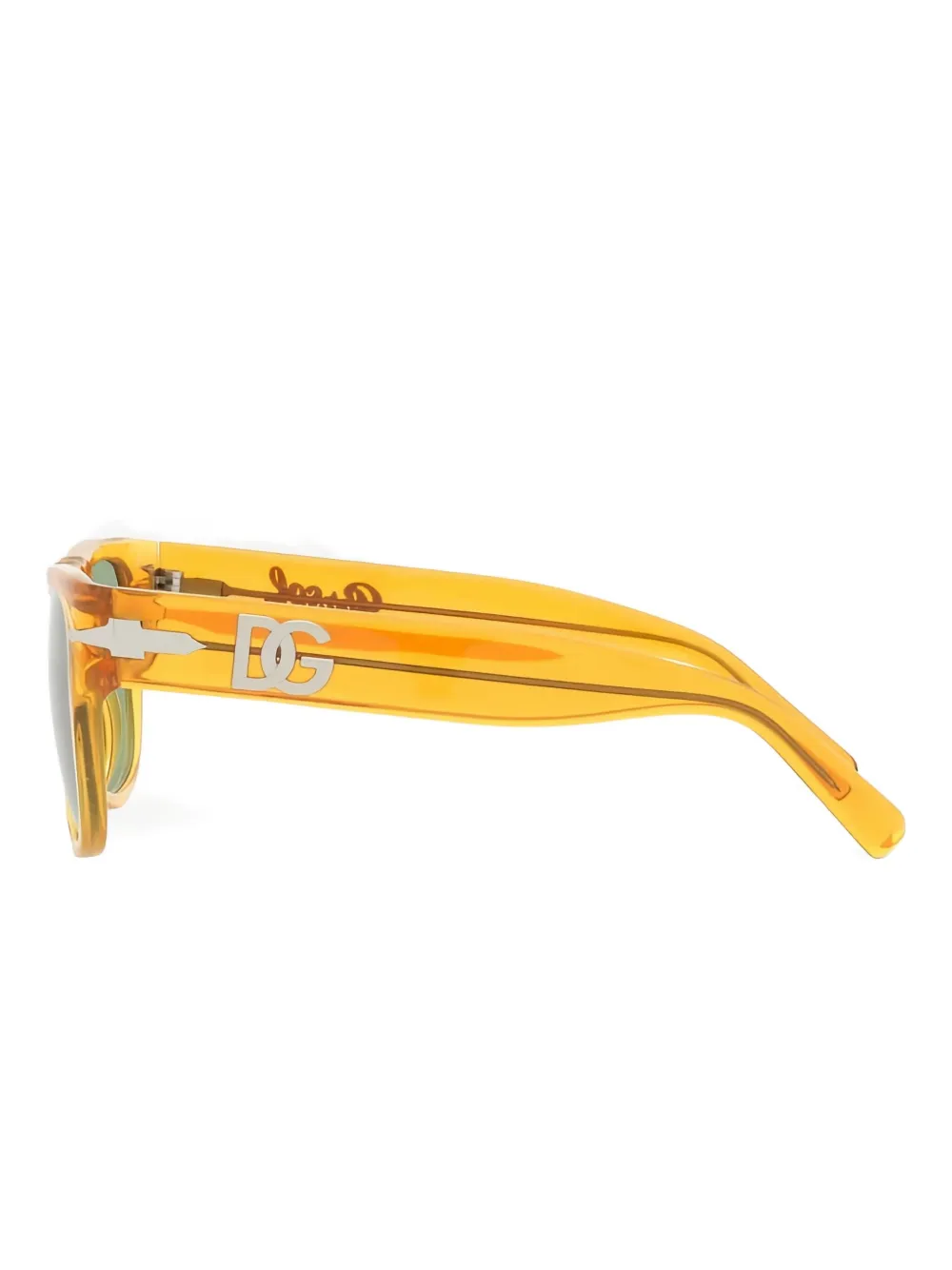 Dolce & Gabbana Square-frame Sunglasses In Yellow