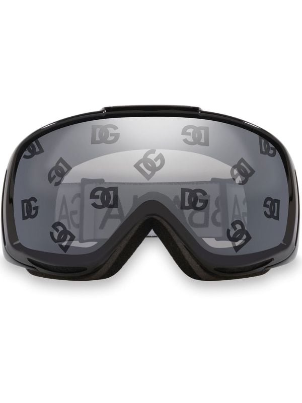 Dolce & Gabbana Eyewear logo-print Strap Ski Sunglasses - Farfetch