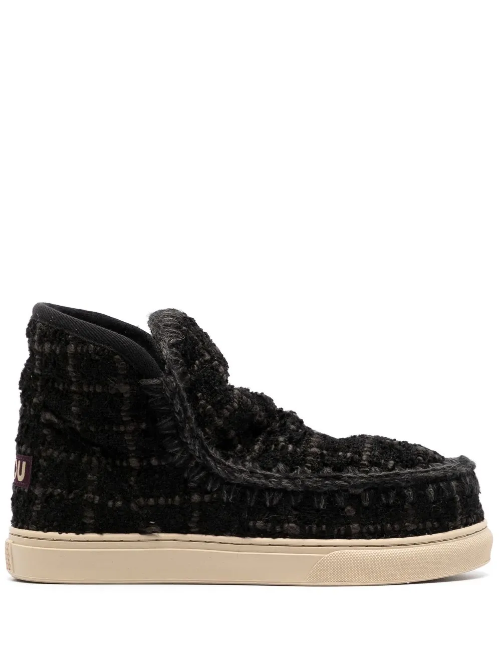 

Mou botas Eskimo slip on - Negro