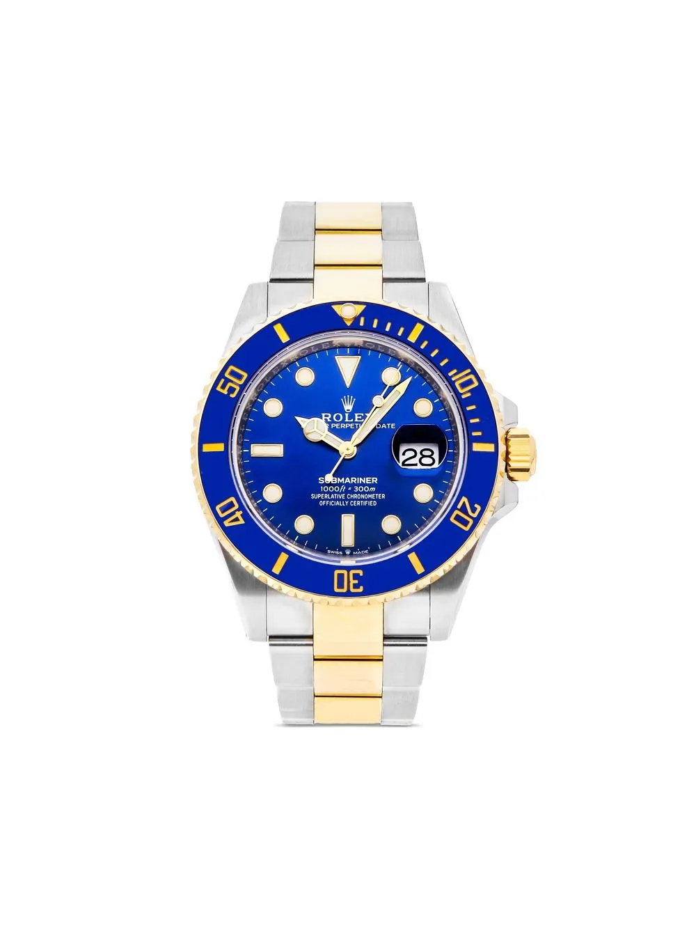 

Rolex reloj Submariner Date de 41mm 2021 pre-owned - Azul