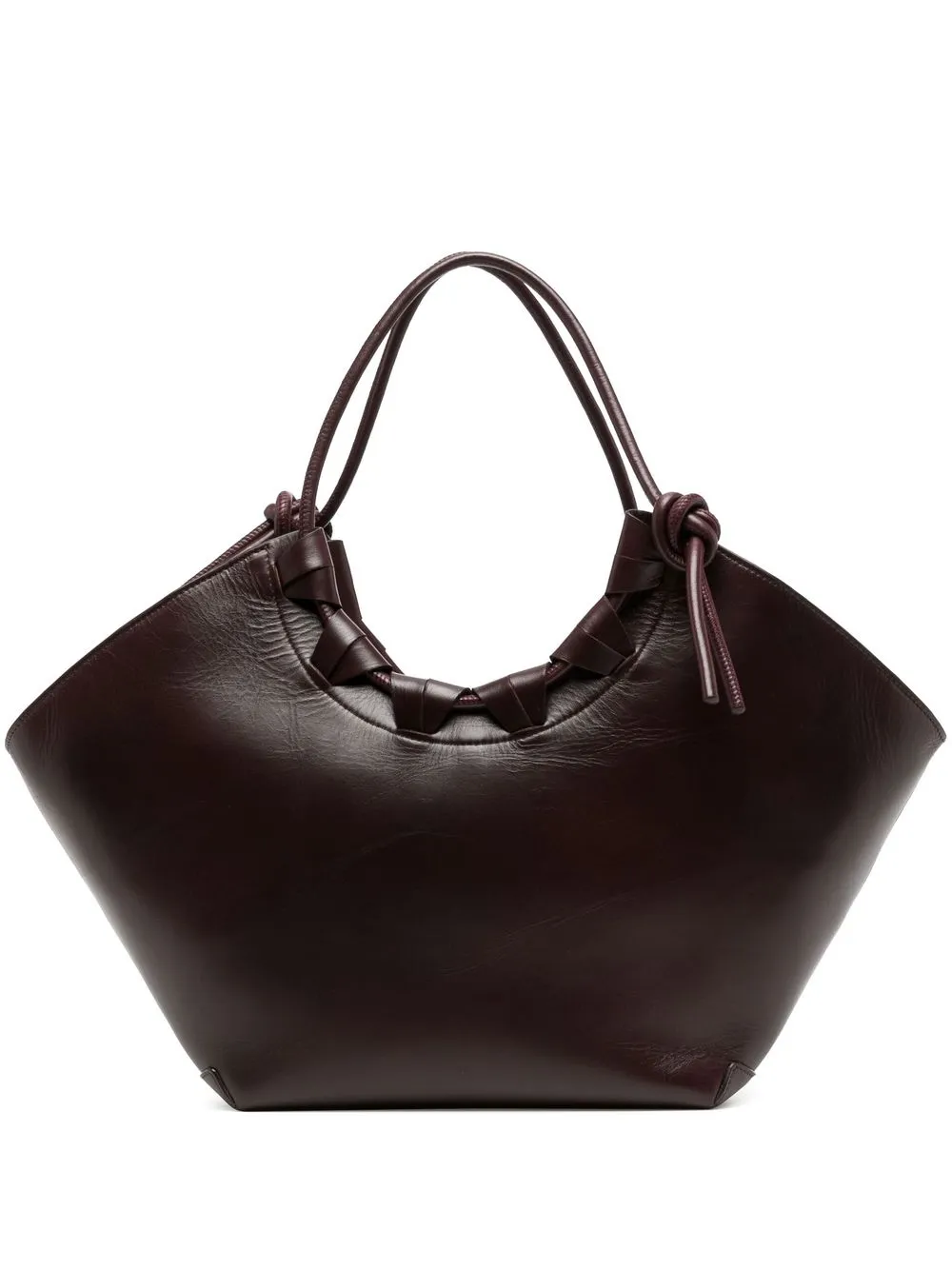 

Hereu Cordell leather tote bag - Brown